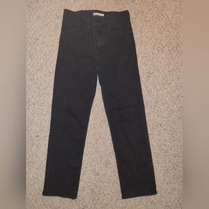 Levi's 724 High Rise Straight Crop Jeans W27